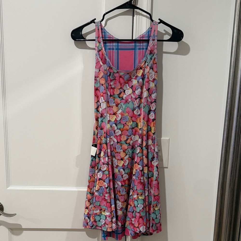 Blackmilk Candy Hearts Tank Dress